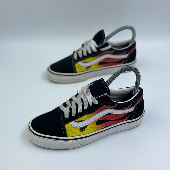 Vans flame old Skool womens size 5.5 - Picture 2 of 6